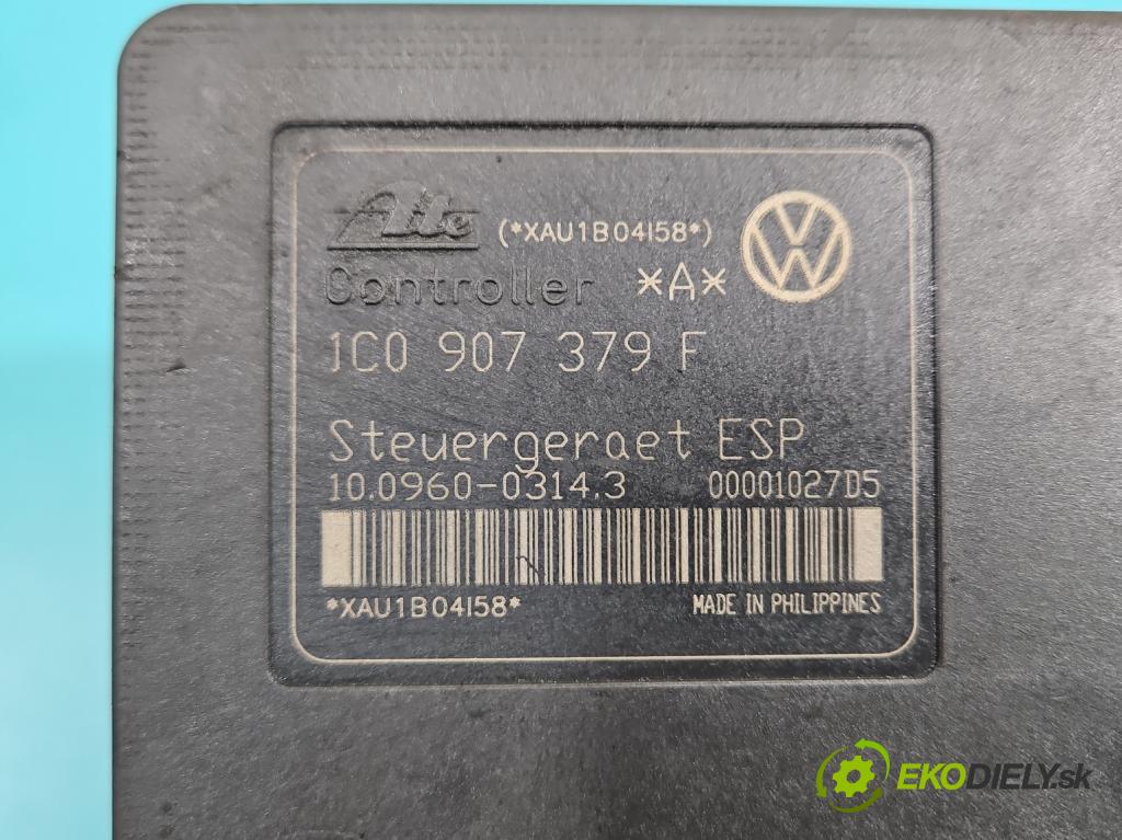 Audi A3 8L 1996-2003 1.8 T 150 HP manual 110 kW 1781 cm3 3- čerpadlo abs 1J0614517F (Pumpa ABS)