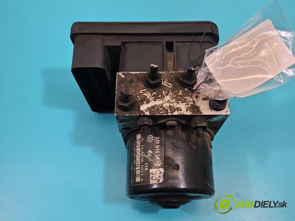 Audi A3 8L 1996-2003 1.8 T 150 HP manual 110 kW 1781 cm3 3- čerpadlo abs 1J0614517F (Pumpa ABS)