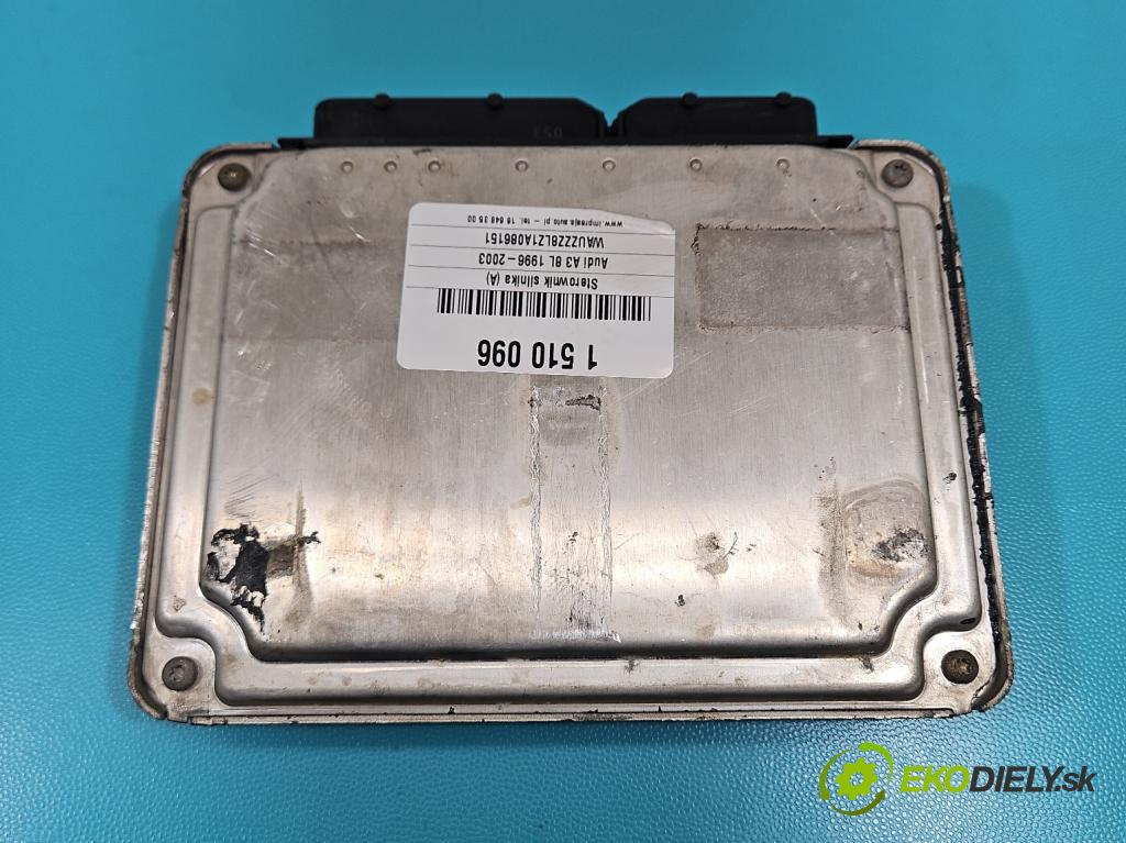 Audi A3 8L 1996-2003 1.8 T 150 HP manual 110 kW 1781 cm3 3- riadiaca jednotka motora 8N0906018J
