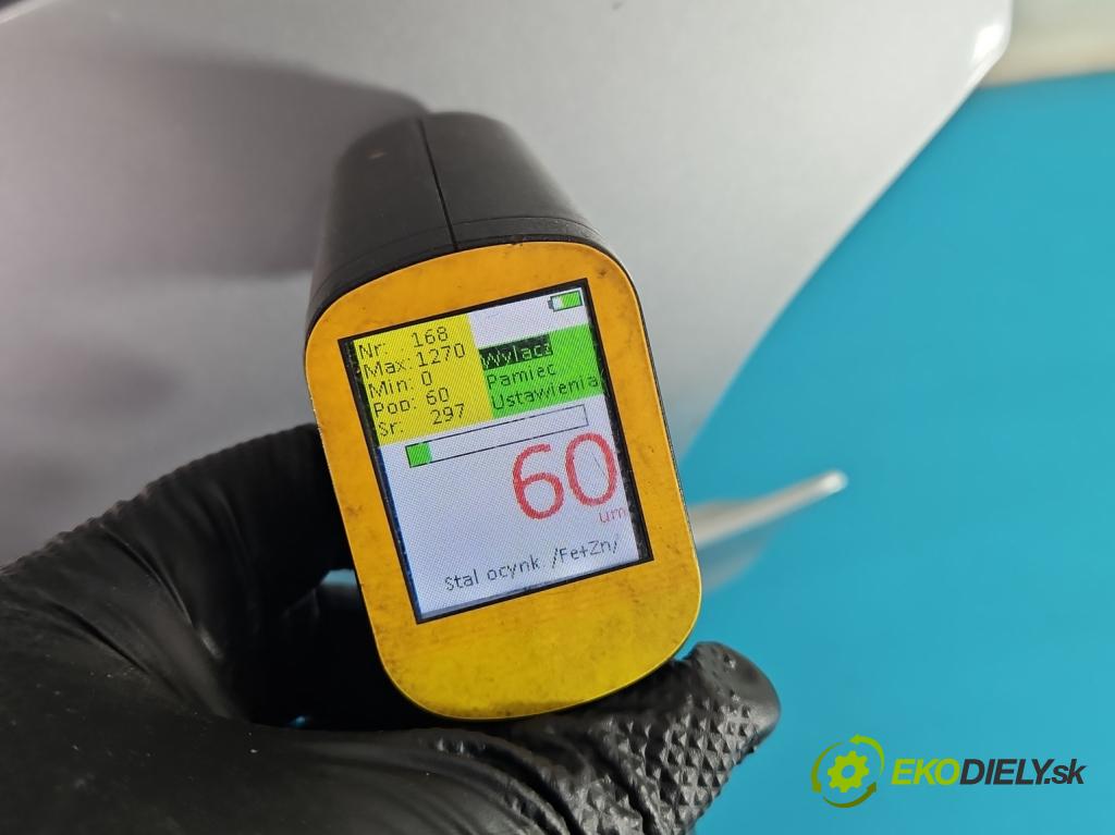 Peugeot 206 1.6 16V 109 hp manual 80 kW 1587 cm3 3- zadní kufrové dveře  (Zadní kapota (kufr))