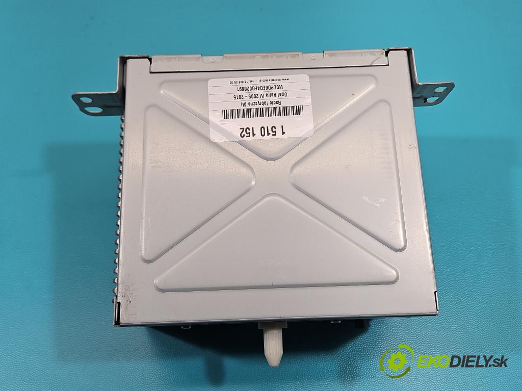 Opel Astra IV 2009-2015 1.6 16v 116 HP manual 85 kW 1598 cm3 5- Radio originál 23210022