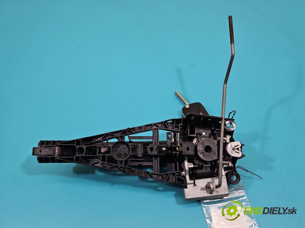 Opel Astra IV 2009-2015 1.6 16v 116 HP manual 85 kW 1598 cm3 5- rukoväť predné ľavé mimo: 14096201 (Kľučka dverí vonkajšia predná ľavá)