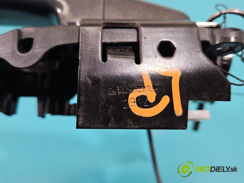 Opel Astra IV 2009-2015 1.6 16v 116 HP manual 85 kW 1598 cm3 5- rukoväť predné ľavé mimo: 14096201 (Kľučka dverí vonkajšia predná ľavá)