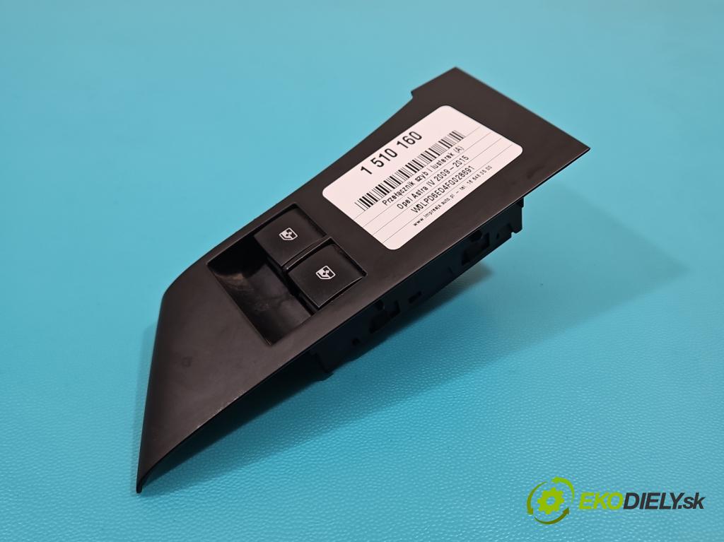 Opel Astra IV 2009-2015 1.6 16v 116 hp manual 85 kW 1598 cm3 5- Přepínač oken zpětných zrcátek 13305978