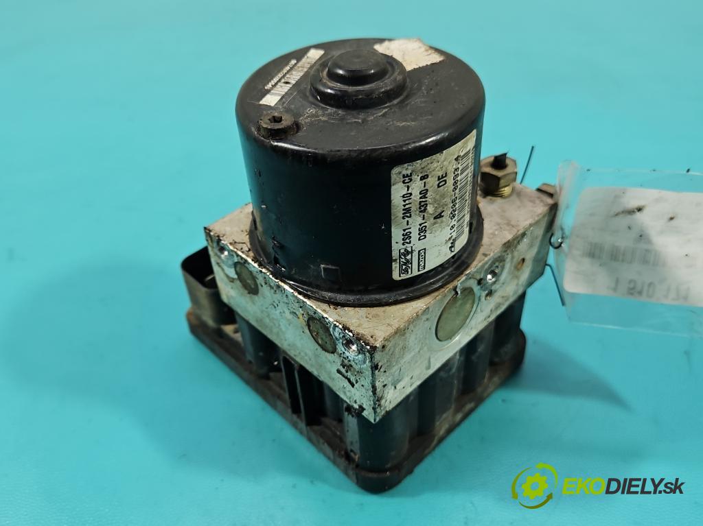 Ford Fusion 1.4 16V 80 HP manual 59 kW 1388 cm3 5- čerpadlo abs 2S61-2M110-CE (Pumpa ABS)