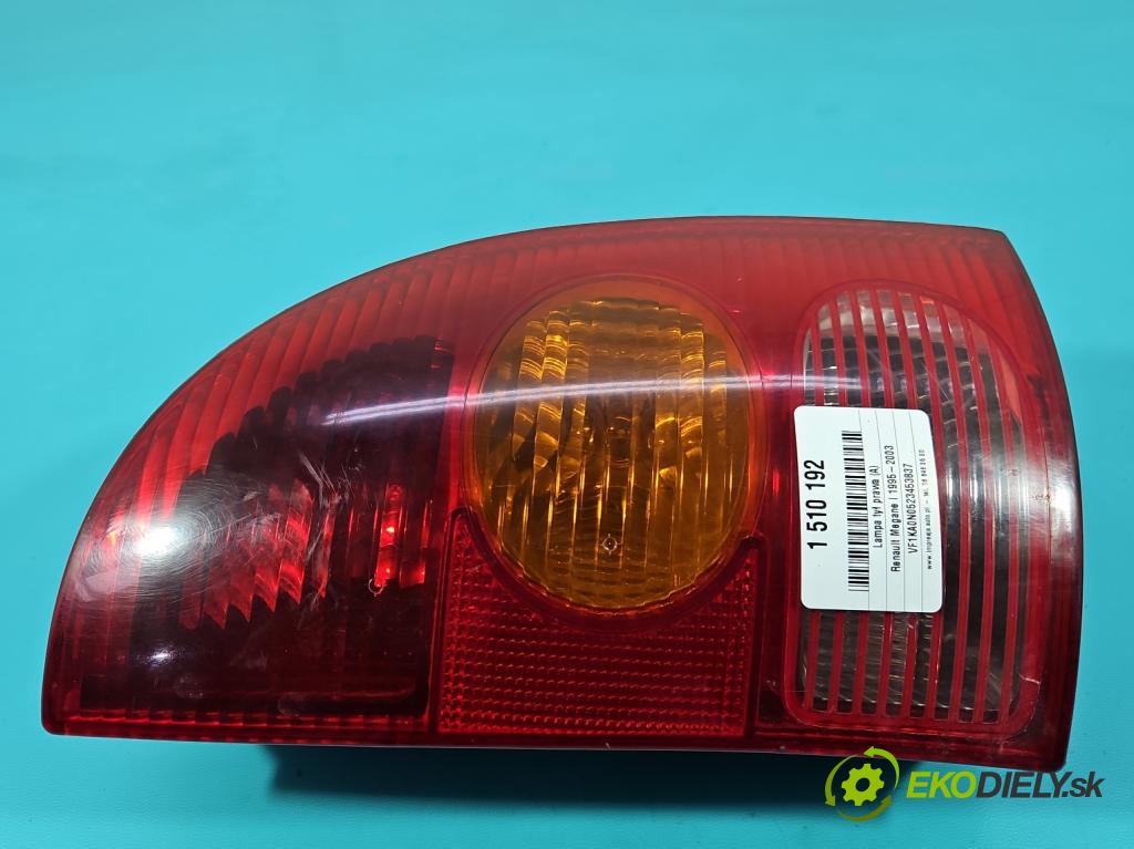 Renault Megane I 1995-2003 1.9 dti 98 hp manual 72 kW 1870 cm3 5- světlo zadní pravé  (Klika dveří ostatní)