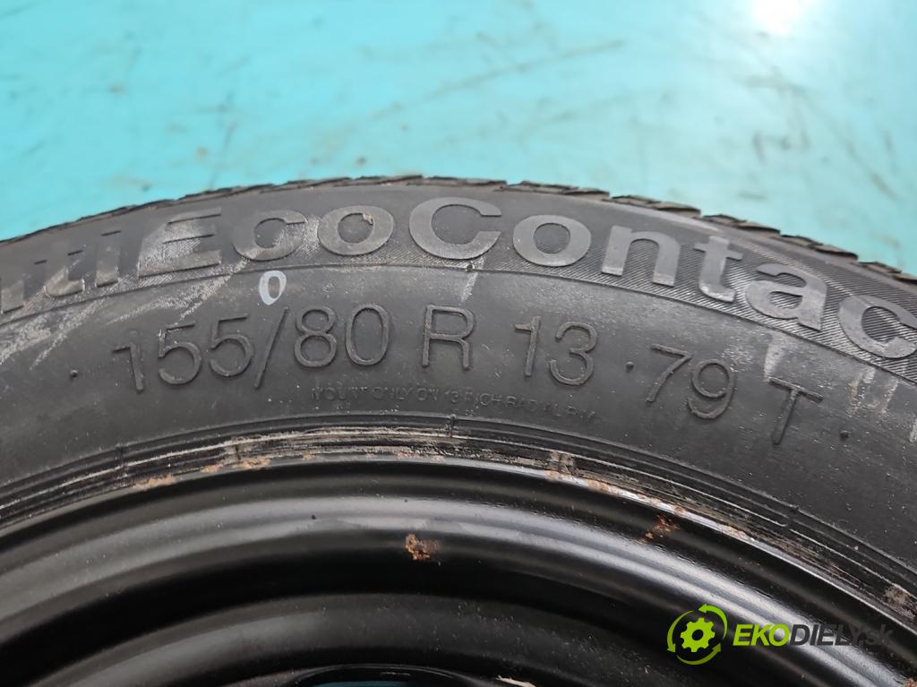 Opel Corsa C 2000-2006 1.0 12v 58 HP manual 43 kW 973 cm3 5- koleso rezervne 13"