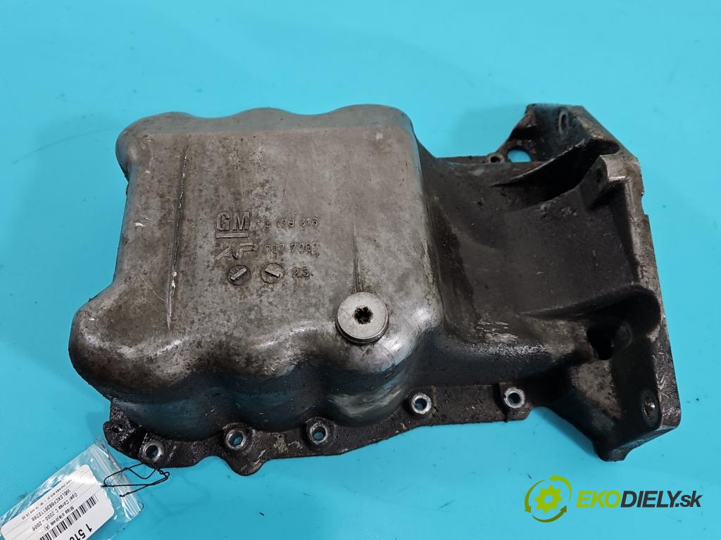 Opel Corsa C 2000-2006 1.0 12v 58 HP manual 43 kW 973 cm3 5- vaňa olejová 9129316 (Olejová vaňa)