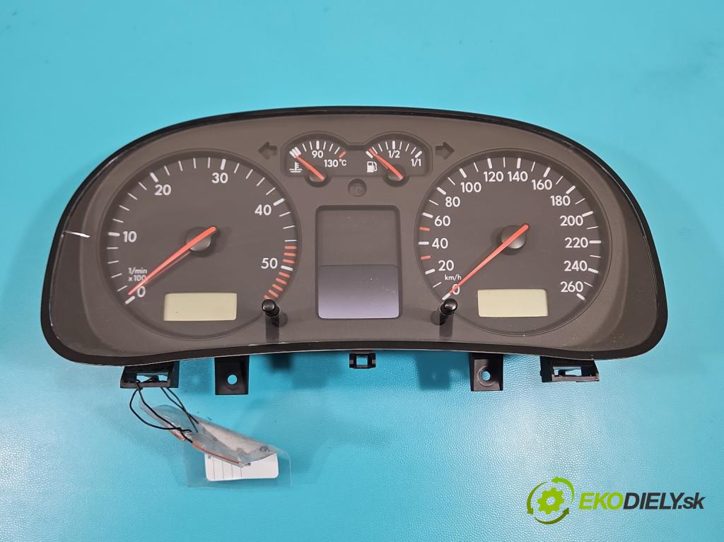 Vw Golf IV 1997-2003 1.9 tdi 131 HP automatic 96 kW 1896 cm3 5- prístrojovka/ budíky 1J0920826C (Prístrojová doska)