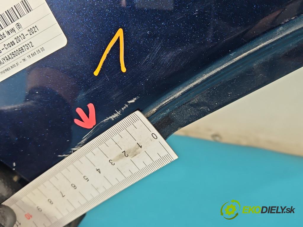 Suzuki SX4 S-Cross 2013-2021 1.4 T 140 hp manual 103 kW 1373 cm3 5- blatnik přední levý  (Levý přední blatník)