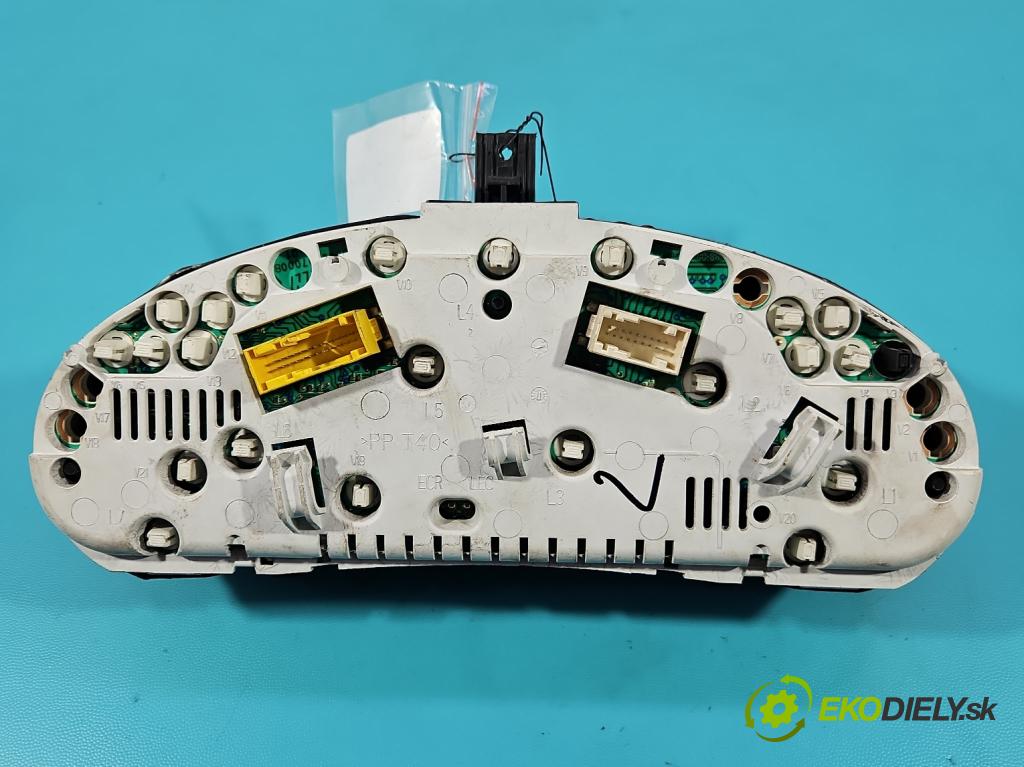 Peugeot 206 1.6 16V 109 HP manual 80 kW 1587 cm3 3- prístrojovka/ budíky 9643402280 (Prístrojová doska)