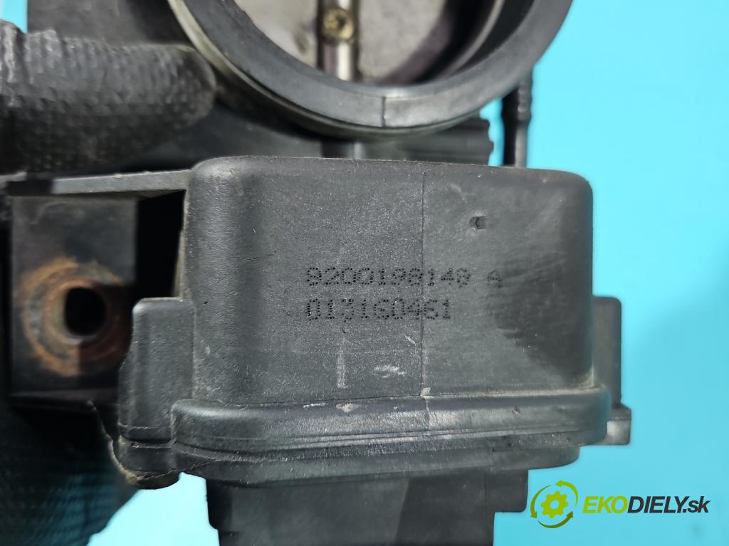 Renault Laguna II 2001-2007 2.0 16V 140 HP manual 103 kW 1998 cm3 5- klapka 8200059268 (Škrtiaca klapka)