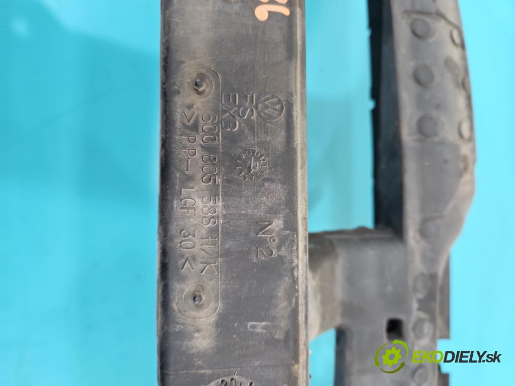 Vw Polo IV 9N 2001-2009 1.2 12V 64 hp manual 47 kW 1198 cm3 5- stěna přední 6Q0805588H (Přední výztuha)