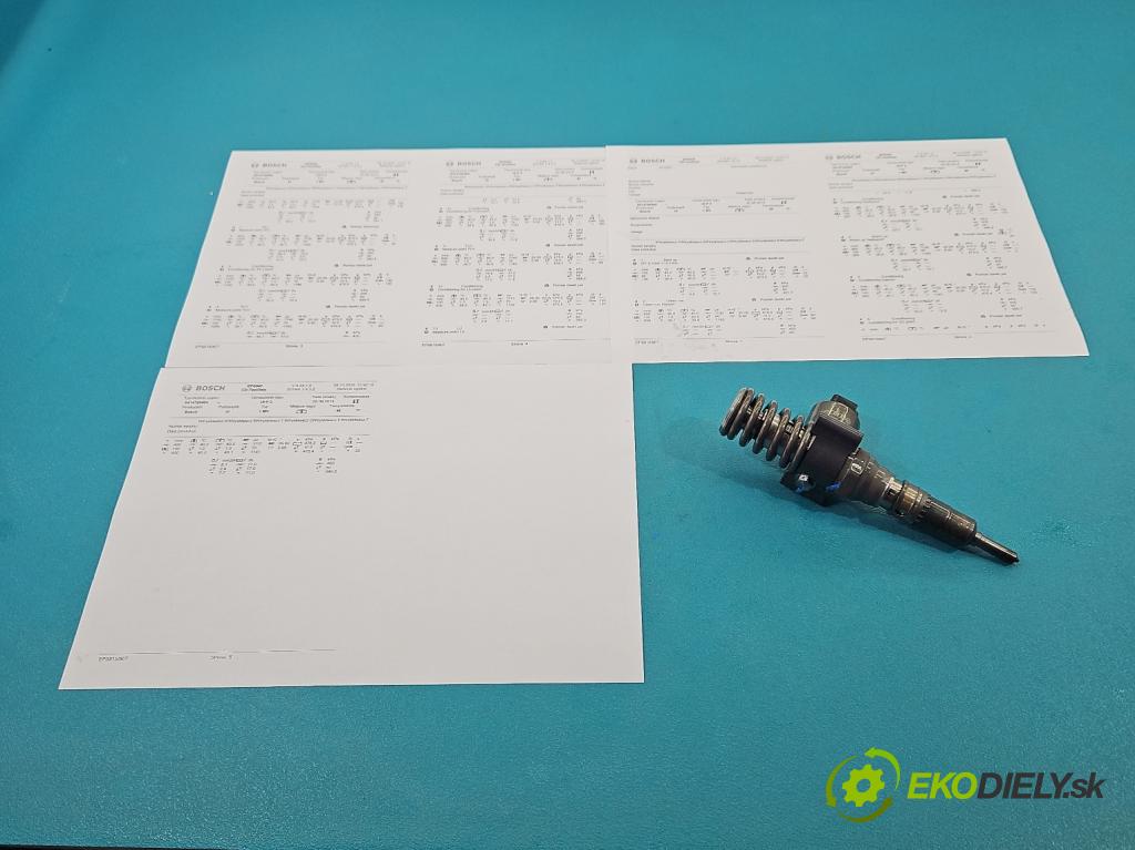 Audi A3 8P 2003-2012 2.0 tdi 140 HP manual 103 kW 1968 cm3 3- vstrekovacie čerpadlo 0414720404 (Vstrekovač paliva)