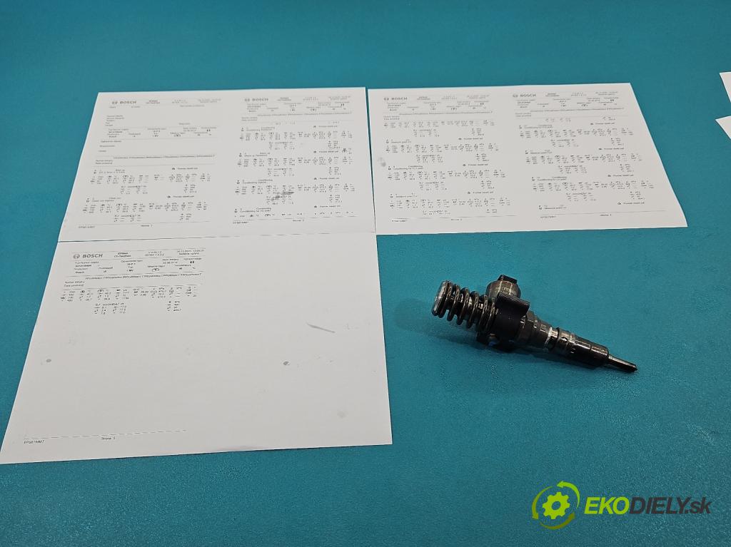 Audi A3 8P 2003-2012 2.0 tdi 140 HP manual 103 kW 1968 cm3 3- vstrekovacie čerpadlo 0414720404 (Vstrekovač paliva)