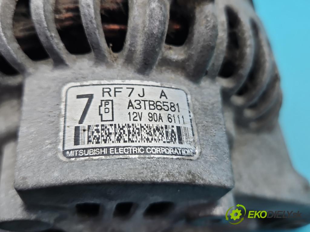 Mazda 5  2005-2010 2.0 citd 110 HP manual 81 kW 1998 cm3 5- Alternator A3TB6581 (Alternátor)