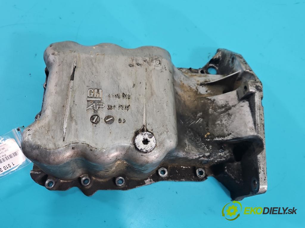 Opel Corsa C 2000-2006 1.0 12V 58 HP manual 43 kW 973 cm3 5- vaňa olejová 9129316 (Olejová vaňa)