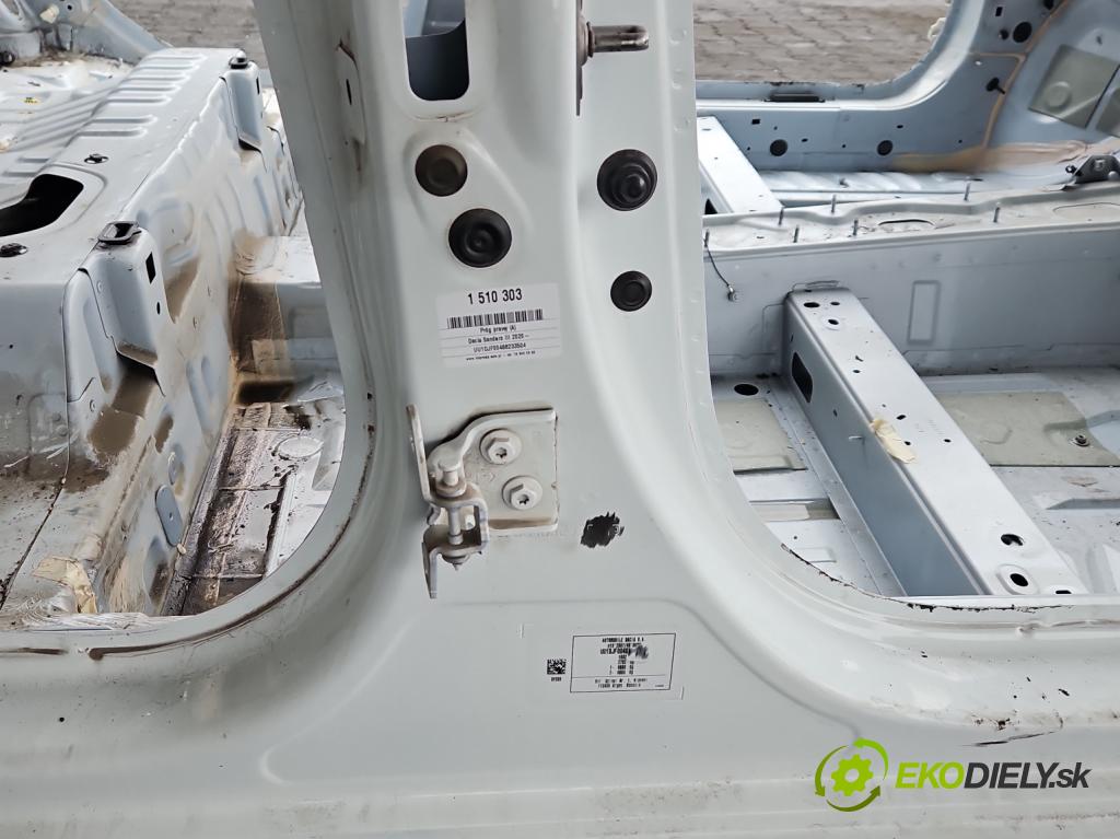 Dacia Sandero III 2020- 1.0 SCe 480) 91KM manual 67 kW 999 cm3 5- práh pravý  (Karoserie ostatní)