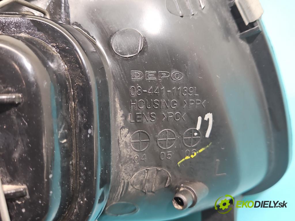 Vw Polo III 6N 1994-2001 1.0 mpi 50KM manual 37 kW 999 cm3 5- Reflektor: ľavý  (Kľučka dverí ostatné)