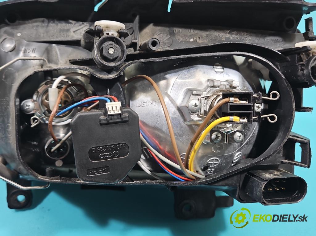 Vw Polo III 6N 1994-2001 1.0 mpi 50KM manual 37 kW 999 cm3 5- Reflektor: pravý  (Svetlo predné pravé)