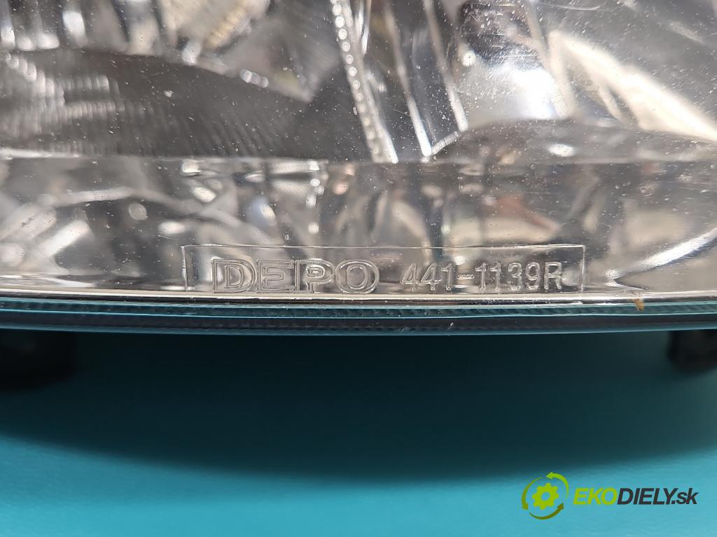 Vw Polo III 6N 1994-2001 1.0 mpi 50KM manual 37 kW 999 cm3 5- Reflektor: pravý  (Svetlo predné pravé)