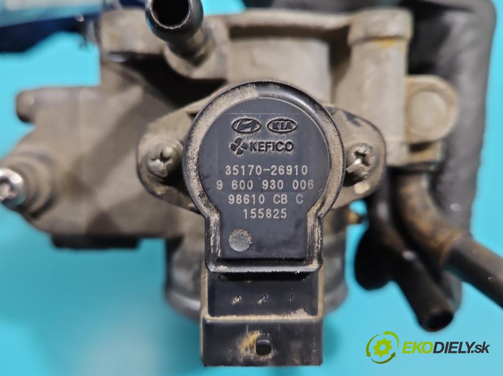 Hyundai I30 I 2007-2012 1.4 16V 109 HP manual 80,2 kW 1396 cm3 5- klapka 35100-2B060 (Škrtiaca klapka)
