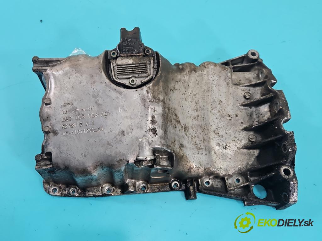 Vw Passat B5 1995-2005 1.9 tdi 131 HP manual 96 kW 1896 cm3 5- vaňa olejová 06B103603AQ (Olejová vaňa)