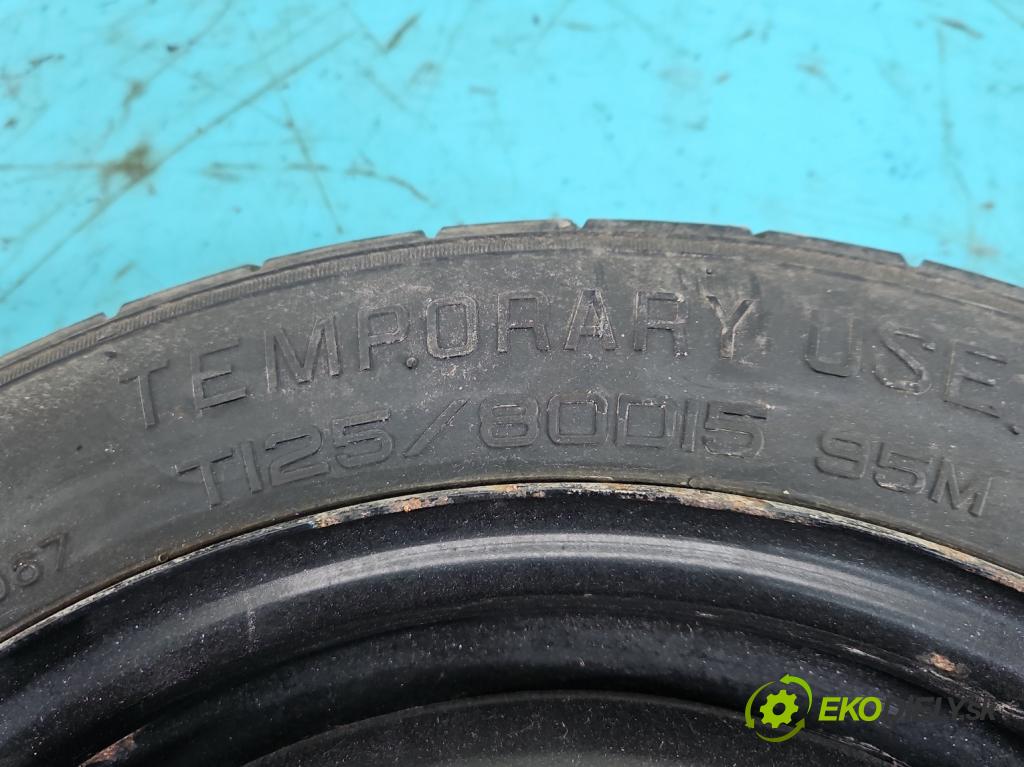 Hyundai I30 I 2007-2012 1.4 16V 109 HP manual 80.2 kW 1396 cm3 5- koleso rezervne 15"