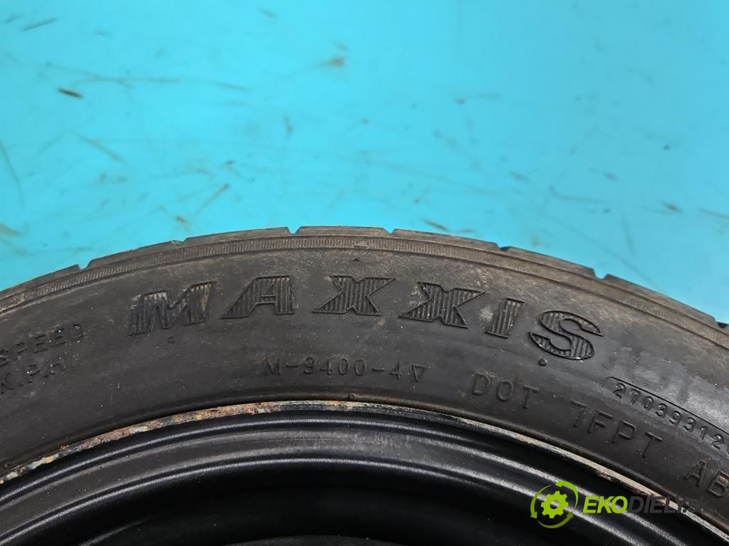 Hyundai I30 I 2007-2012 1.4 16V 109 HP manual 80.2 kW 1396 cm3 5- koleso rezervne 15"