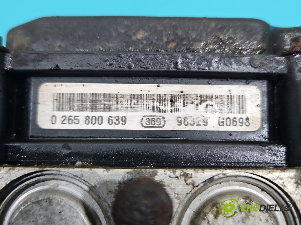 Hyundai I30 I 2007-2012 1.4 16V 109 hp manual 80.2 kW 1396 cm3 5- čerpadlo abs 0265231956 (Pumpa ABS)