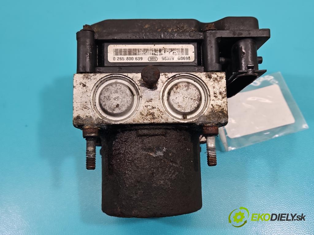 Hyundai I30 I 2007-2012 1.4 16V 109 hp manual 80.2 kW 1396 cm3 5- čerpadlo abs 0265231956 (Pumpa ABS)