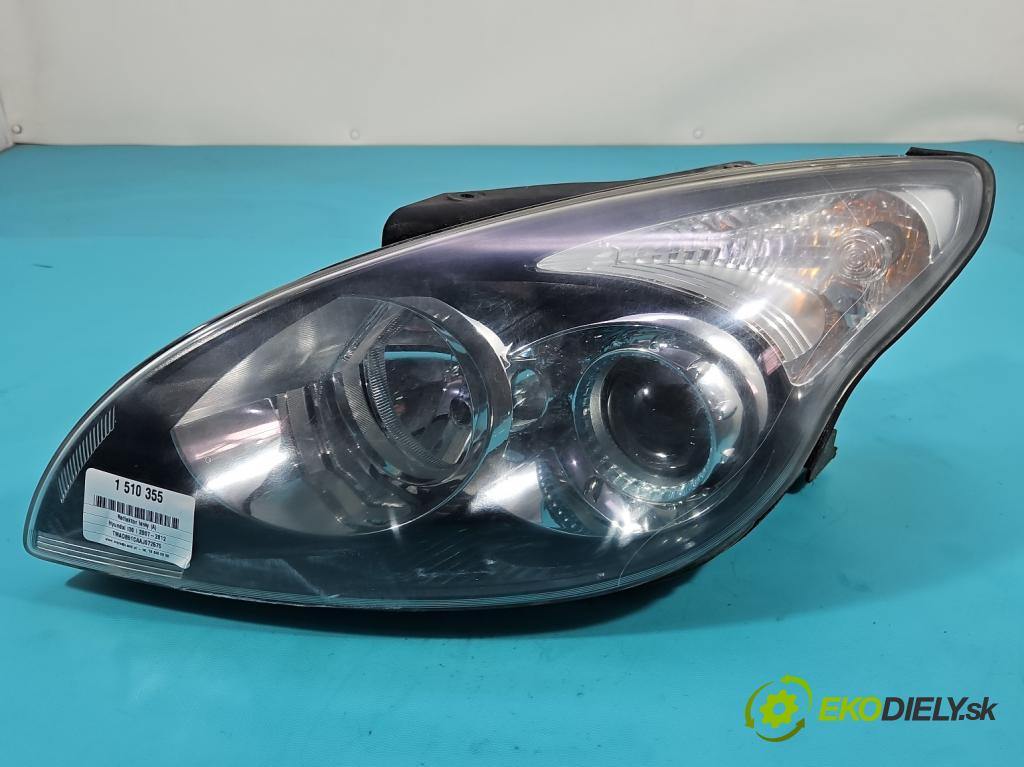 Hyundai I30 I 2007-2012 1.4 16V 109 HP manual 80.2 kW 1396 cm3 5- Reflektor: ľavý 92101-2R000 (Kľučka dverí ostatné)