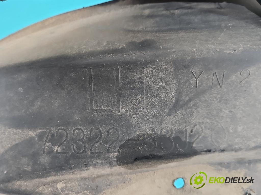 Suzuki Swift Mk6 2005-2010 1.3 16V M13A 92 HP manual 68 kW 1328 cm3 5- Blatník: predné ľavé 72322-63J20