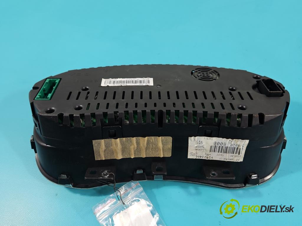 Skoda Fabia II 2007-2014 1.2 12V 69KM manual 51 kW 1198 cm3 5- prístrojovka/ budíky 5J0920800B (Prístrojová doska)