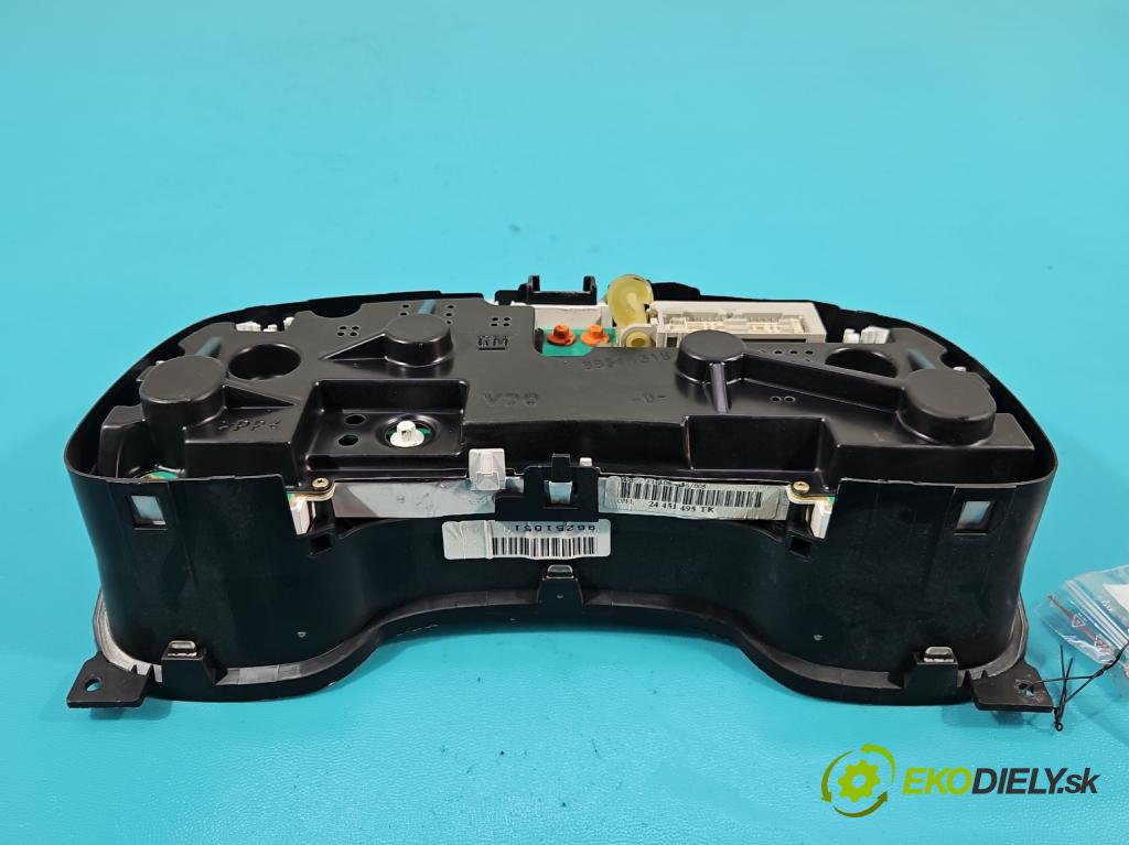 Opel Astra II 1998-2009 1.4 16V 90 HP manual 66 kW 1389 cm3 5- prístrojovka/ budíky 24451495TK (Prístrojová doska)