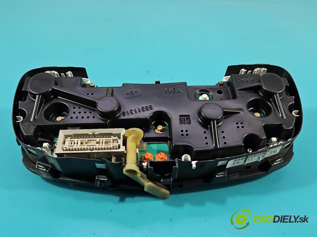 Opel Astra II 1998-2009 1.4 16V 90 HP manual 66 kW 1389 cm3 5- prístrojovka/ budíky 24451495TK (Prístrojová doska)