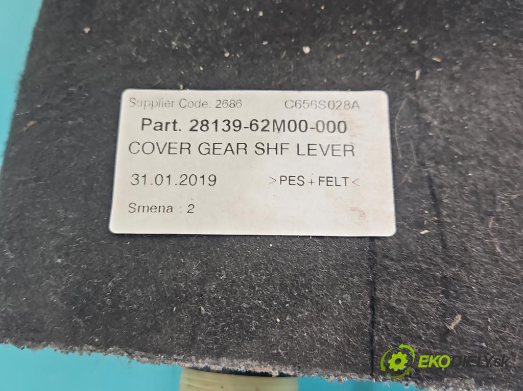 Suzuki SX4 S-Cross 2013-2021 1.4 T 140 HP manual 103 kW 1373 cm3 5- Páka: Změny: stupeň,rýchlosť 28139-62M00-000 (Rýchlostná páka (kulisa))