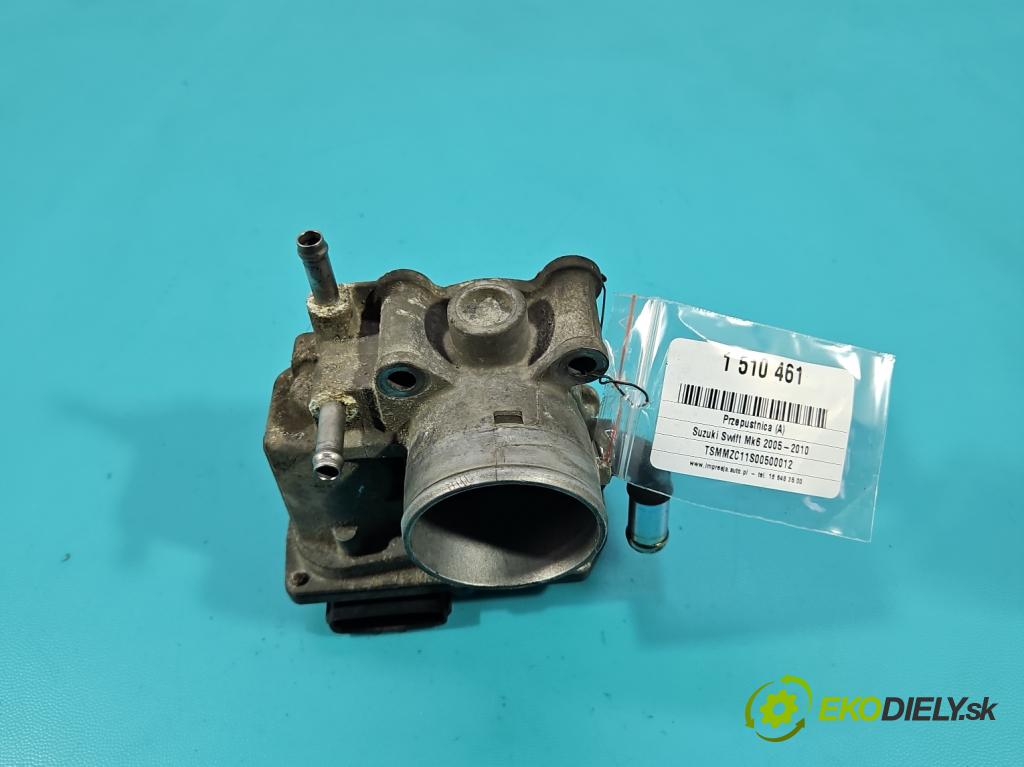 Suzuki Swift Mk6 2005-2010 1.3 16V (M13A) 92 HP manual 68 kW 1328 cm3 5- klapka (Škrtiaca klapka)