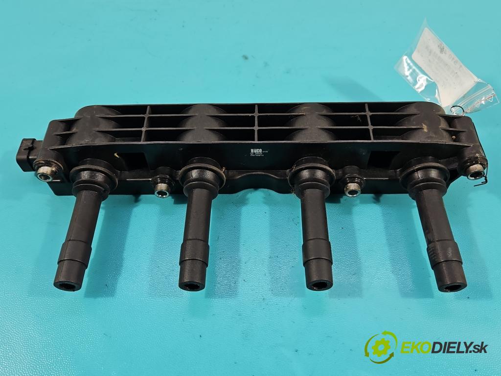 Opel Astra II 1998-2009 1.4 16V 90 HP manual 66 kW 1389 cm3 5- cievka zapaľovacia  (Zapaľovacia cievka)