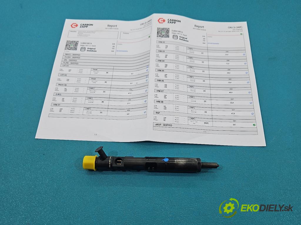 Renault Megane II 2003-2008 1.5 dci 82 HP manual 60 kW 1461 cm3 5- vstrek EJBR01801A (Vstrekovač paliva)