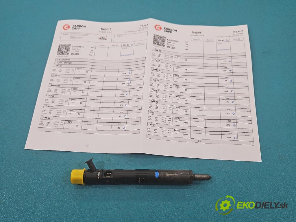 Renault Megane II 2003-2008 1.5 dci 82 HP manual 60 kW 1461 cm3 5- vstrek EJBR01801A (Vstrekovač paliva)