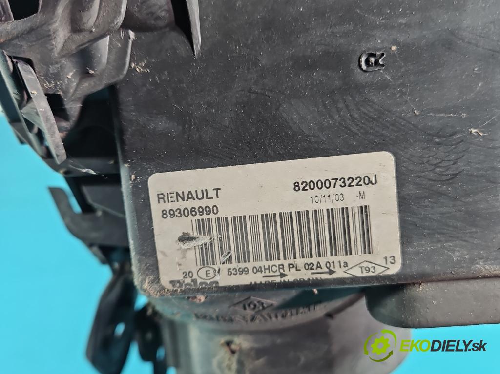 Renault Megane II 2003-2008 1.5 dci 82 hp manual 60 kW 1461 cm3 5- světlo levý 89306990 (Klika dveří ostatní)