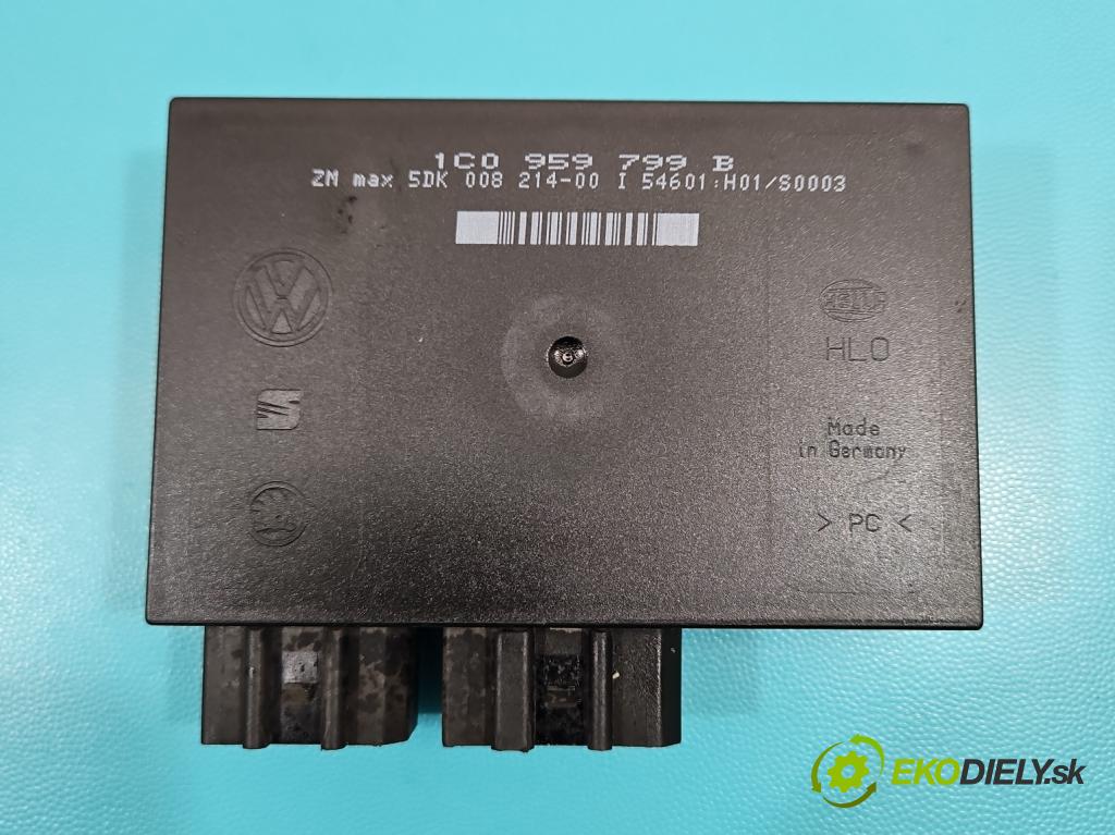 Vw Golf IV 1997-2003 1.9 tdi 131 hp automatic 96 kW 1896 cm3 5- řídící jednotka komfortu 1C0959799B