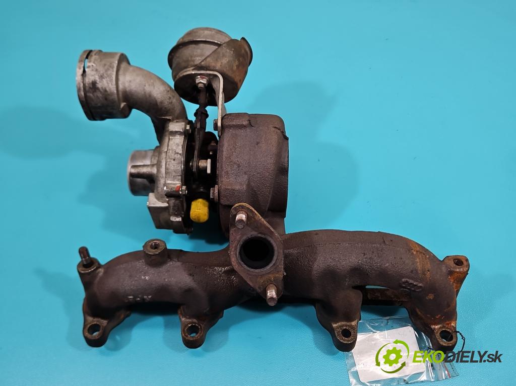 Vw Golf IV 1997-2003 1.9 tdi 131 HP automatic 96 kW 1896 cm3 5- turbodúchadlo, turbo 720855-4 (Turbodúchadlo (kompletné))