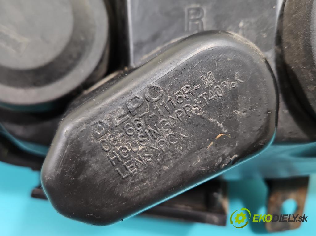 Alfa romeo 147 1.9 jtd 150 hp manual 110 kW 1910 cm3 5- světlo pravý  (Pravé přední světlo)