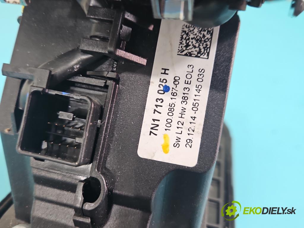 Vw Sharan II 2010-2022 2.0 tdi 177 HP automatic 130 kW 1968 cm3 5- Páka: Změny: stupeň,rýchlosť 7N1713203C (Rýchlostná páka (kulisa))