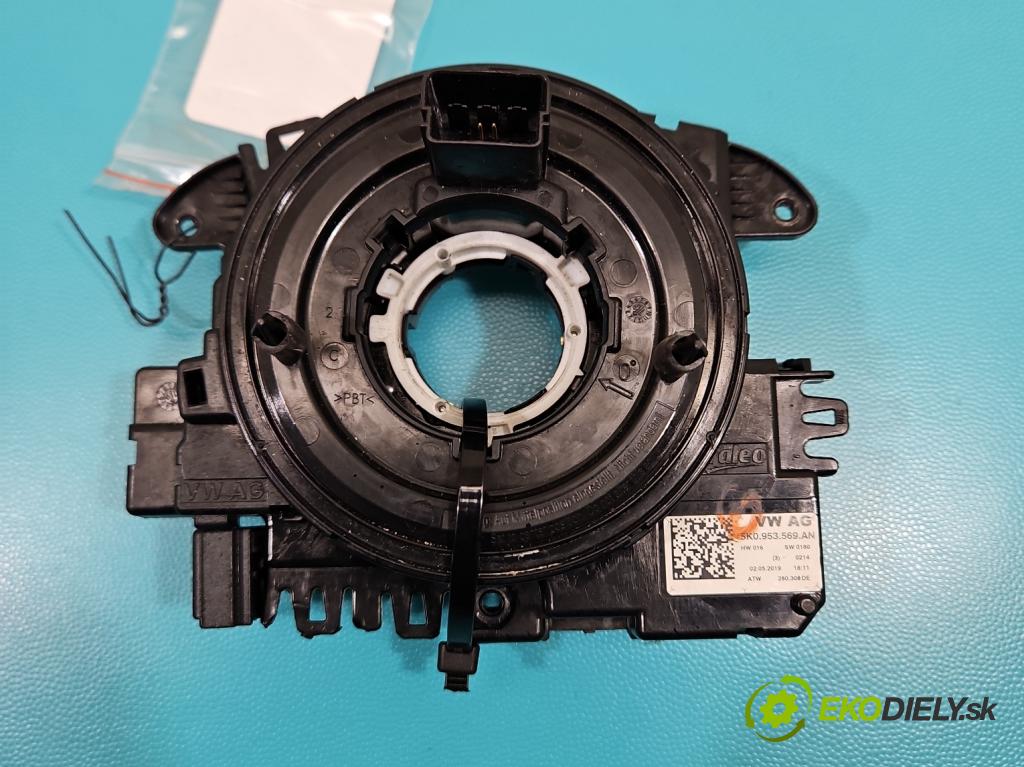 Vw Sharan II 2010-2022 2.0 tdi 177 HP automatic 130 kW 1968 cm3 5- Páska: airbag 5K0953569AN (Airbag)
