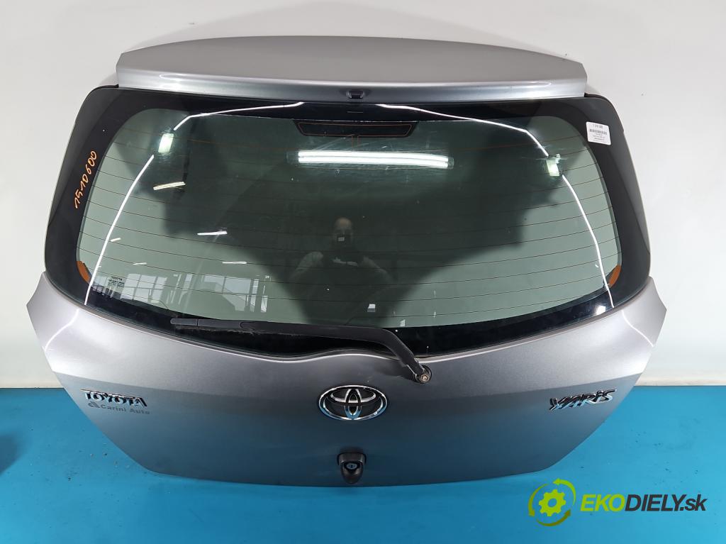 Toyota Yaris II 2005-2011 1.4 D4D 90 hp automatic 66 kW 1364 cm3 5- zadní kufrové dveře  (Zadní kapota (kufr))