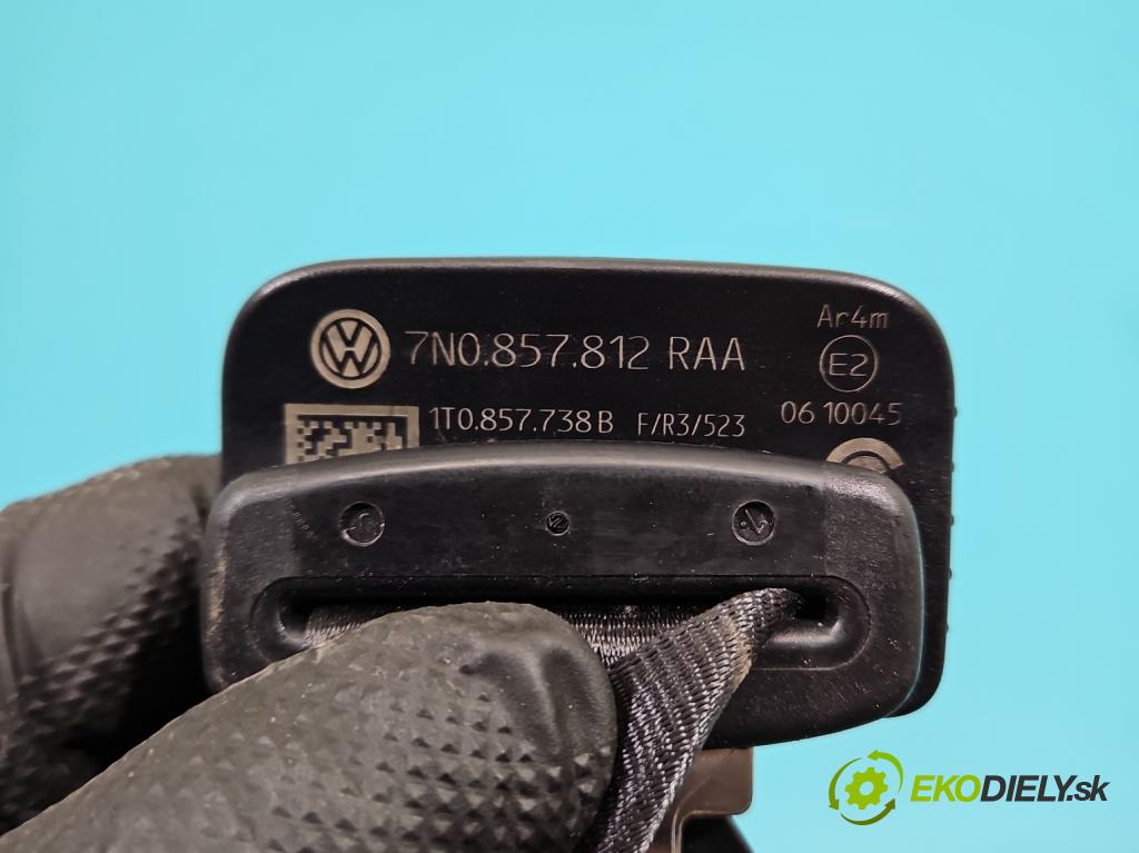 Vw Sharan II 2010-2022 2.0 tdi 177 HP automatic 130 kW 1968 cm3 5- pas bezpečnosť: zadné pravý 7N0857812RAA