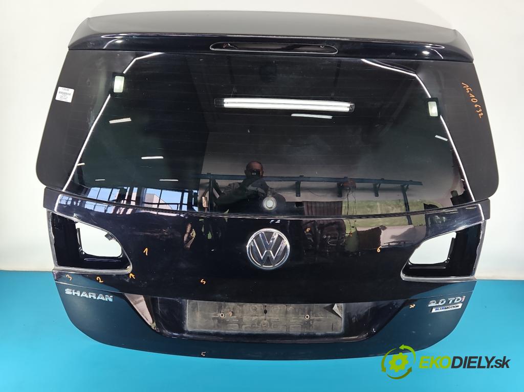 Vw Sharan II 2010-2022 2.0 tdi 177 hp automatic 130 kW 1968 cm3 5- zadní kufrové dveře  (Zadní kapota (kufr))